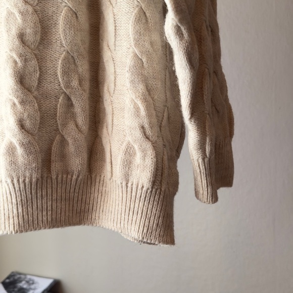 Vintage Italian Alpaca Wool Acrylic Blend Sweater - Picture 13 of 13